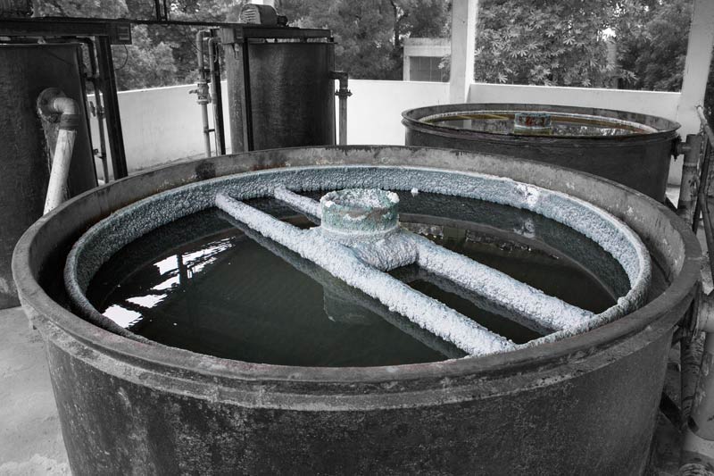 Common Chrome Recovery Plant (CCRP) in Jajmau industrial area, Kanpur, Uttar Pradesh - a 'must-have' for the tanning industries that widely use the highly polluting metal chrome as a tanning agent